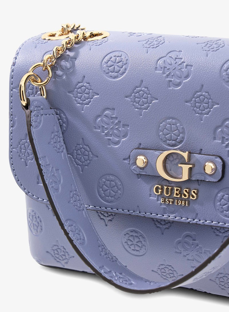 GUESS Dita Convertible Flap Over Crossbody Bag - Image 3